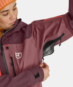 ORTOVOX Jacken & Westen^3L GUARDIAN SHELL JACKET W darkwine