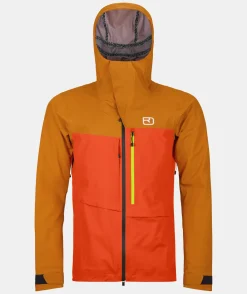 ORTOVOX Jacken & Westen^3L RAVINE SHELL JACKET M hotorange