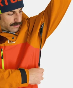 ORTOVOX Jacken & Westen^3L RAVINE SHELL JACKET M hotorange