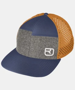 ORTOVOX Headwear & Neckwarmer^LOGO AIR TRUCKER CAP deepocean