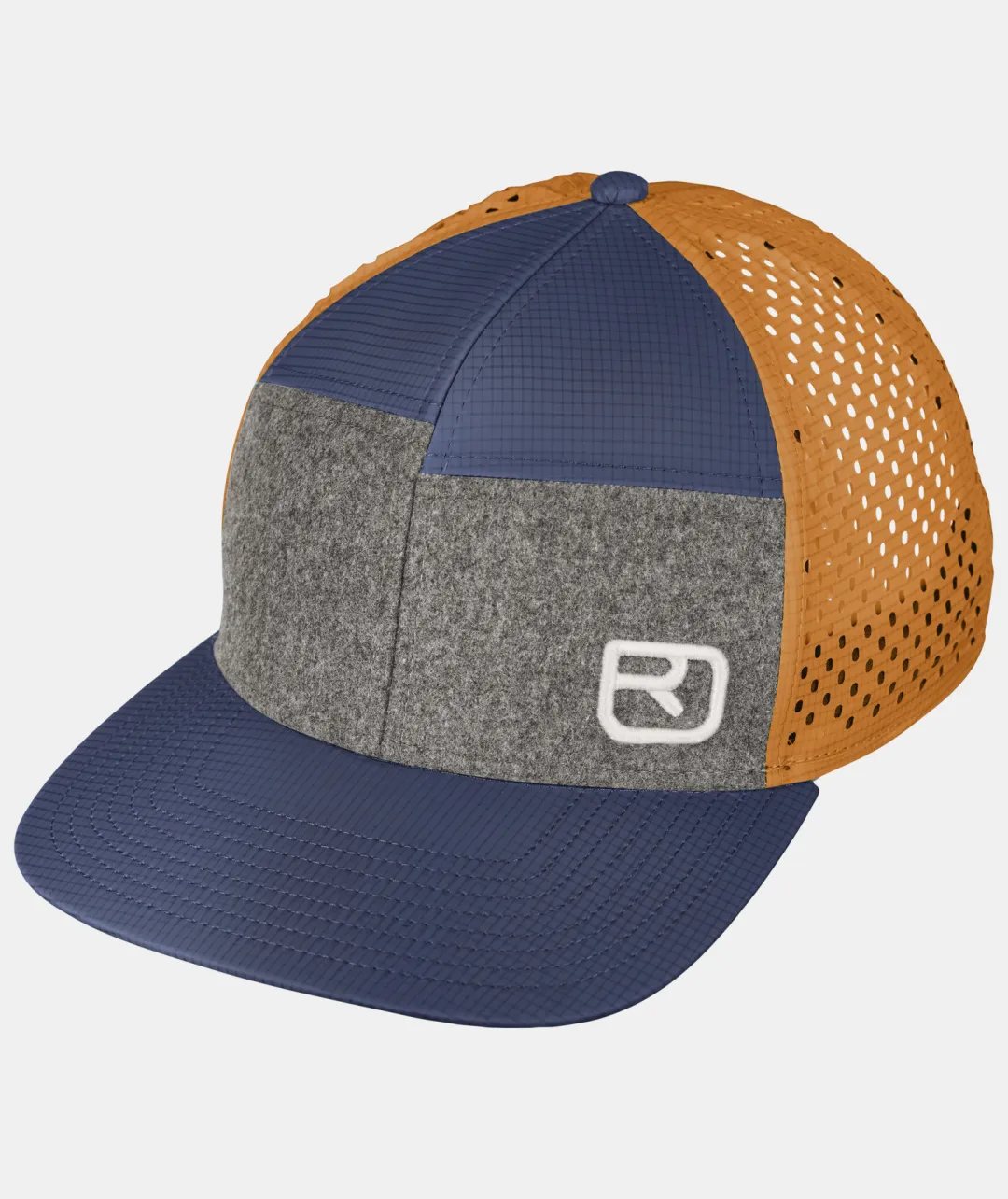 ORTOVOX Headwear & Neckwarmer^LOGO AIR TRUCKER CAP deepocean