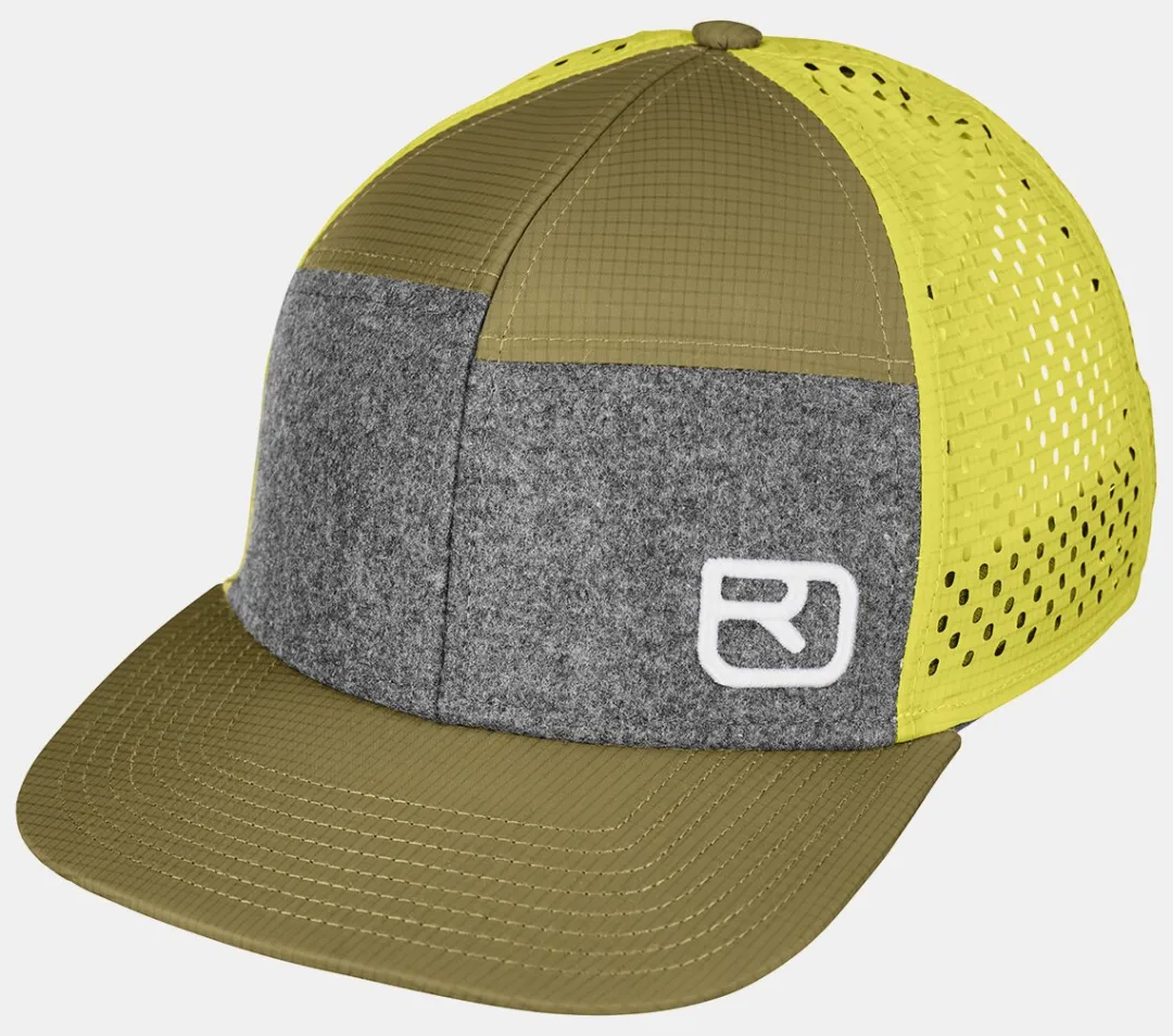 ORTOVOX Headwear & Neckwarmer^LOGO AIR TRUCKER CAP greenmoss