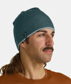 ORTOVOX Headwear & Neckwarmer^MERINO LOGO KNIT BEANIE darkarcticgrey