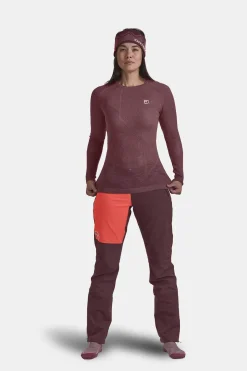 ORTOVOX Baselayer^MERINO THERMOVENT LS W mountainrose