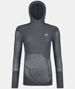 ORTOVOX Baselayer^MERINO THERMOVENT HOODY W darkgreyblend