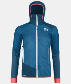 ORTOVOX Jacken & Westen^SWISSWOOL COL BECCHEI HYBRID JACKET W mountainblue