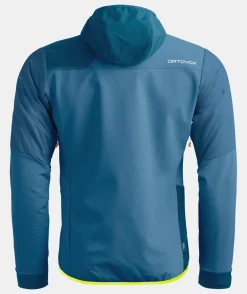 ORTOVOX Jacken & Westen^SWISSWOOL COL BECCHEI HYBRID JACKET M mountainblue