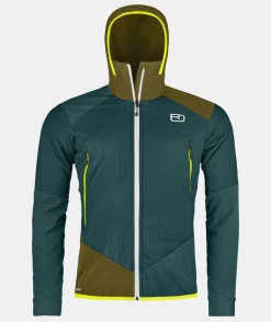 ORTOVOX Jacken & Westen^SWISSWOOL COL BECCHEI HYBRID JACKET M darkpacific