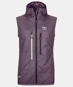 ORTOVOX Jacken & Westen^SWISSWOOL PIZ BOÈ VEST W wildberry