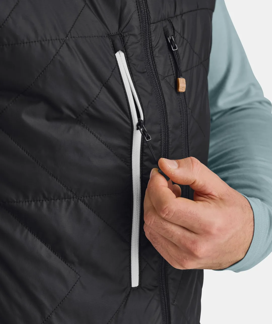 ORTOVOX Jacken & Westen^SWISSWOOL PIZ BOÈ VEST M bristlebrown