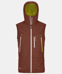 ORTOVOX Jacken & Westen^SWISSWOOL PIZ BOÈ VEST M clayorange