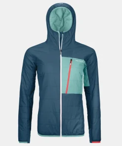 ORTOVOX Jacken & Westen^SWISSWOOL PIZ DUAN JACKET W petrolblue