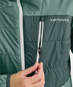 ORTOVOX Jacken & Westen^SWISSWOOL PIZ DUAN JACKET W petrolblue