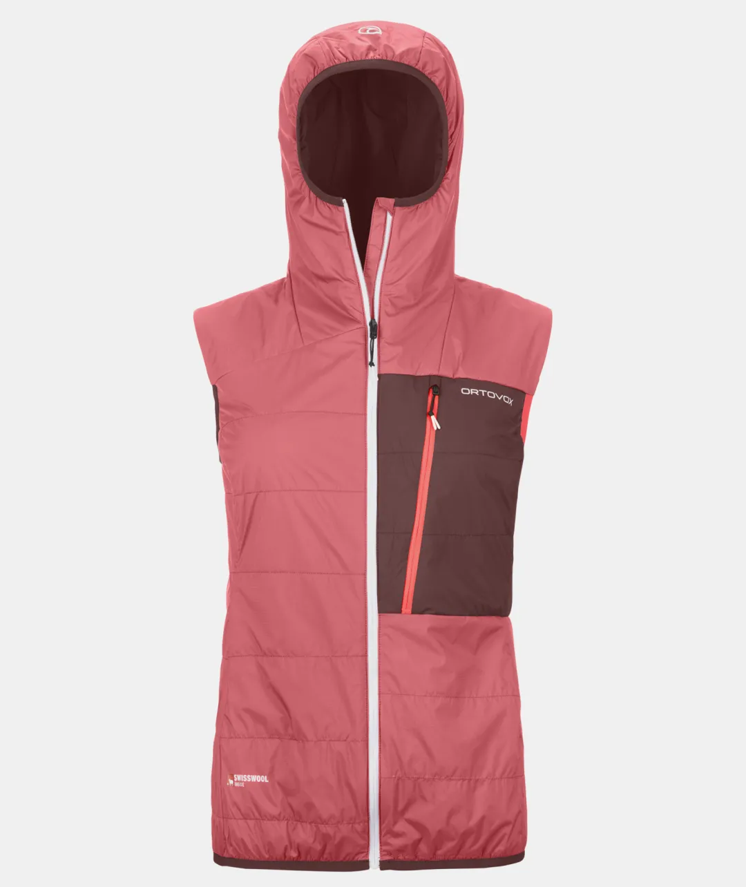 ORTOVOX Jacken & Westen^SWISSWOOL PIZ DUAN VEST W wildrose