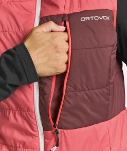 ORTOVOX Jacken & Westen^SWISSWOOL PIZ DUAN VEST W wildrose