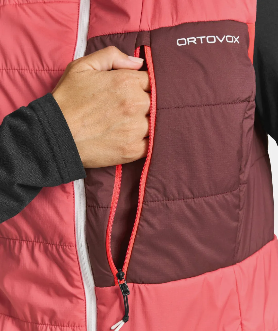 ORTOVOX Jacken & Westen^SWISSWOOL PIZ DUAN VEST W wildrose