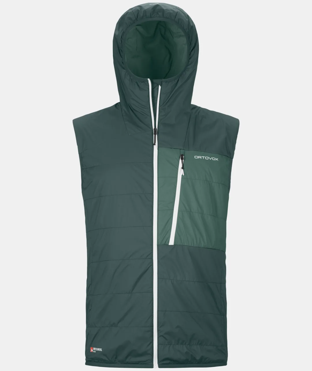 ORTOVOX Jacken & Westen^SWISSWOOL PIZ DUAN VEST M darkarcticgrey