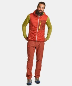 ORTOVOX Jacken & Westen^SWISSWOOL PIZ DUAN VEST M cengiarossa