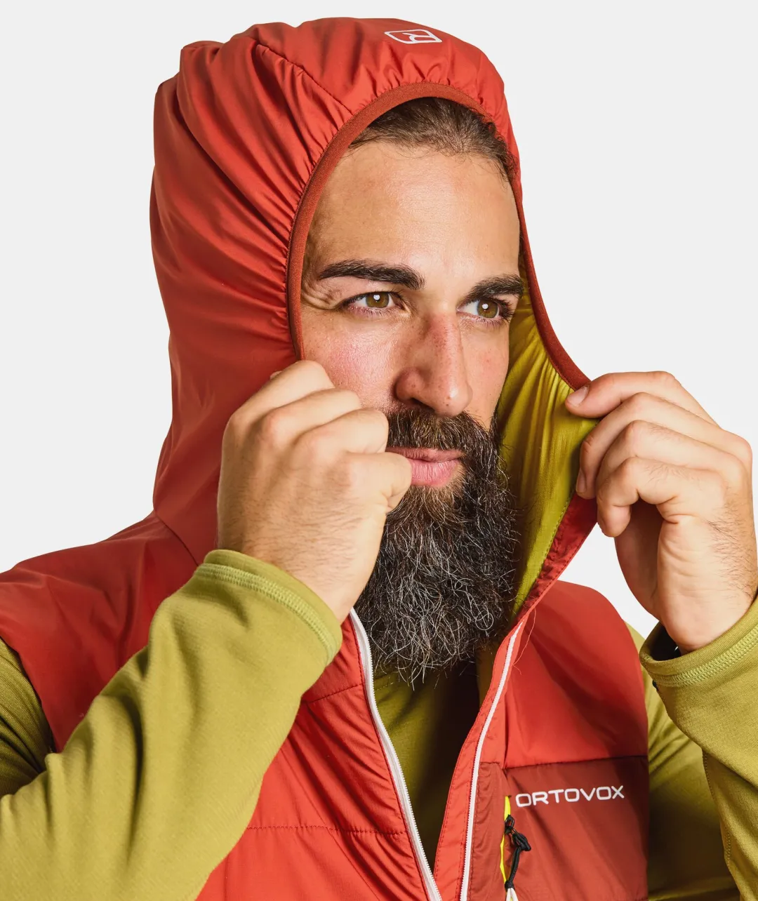 ORTOVOX Jacken & Westen^SWISSWOOL PIZ DUAN VEST M cengiarossa