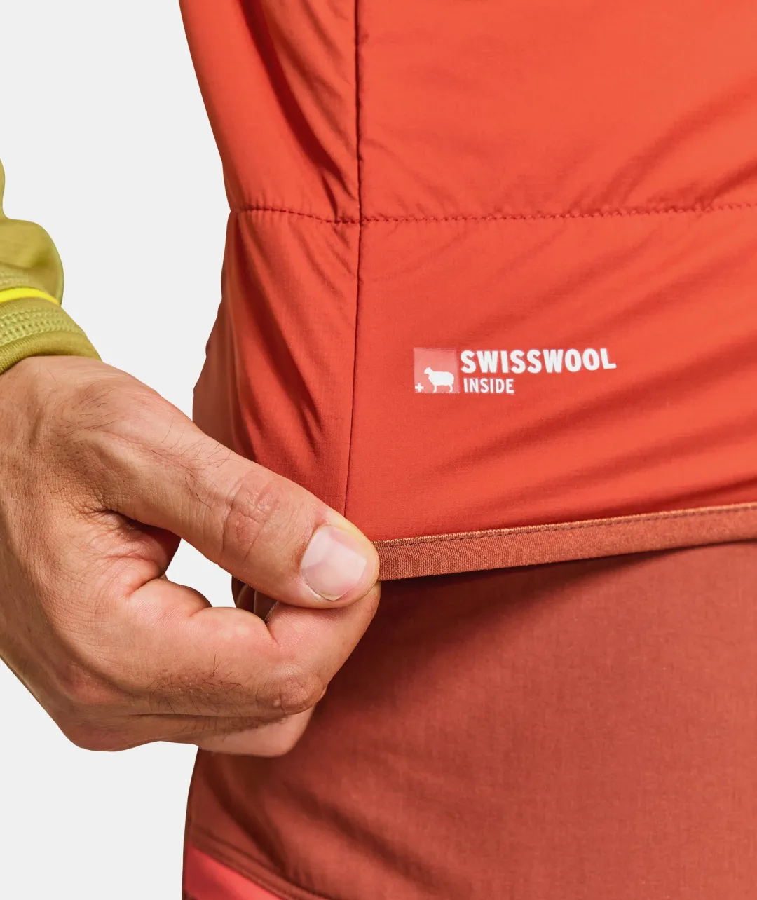 ORTOVOX Jacken & Westen^SWISSWOOL PIZ DUAN VEST M cengiarossa
