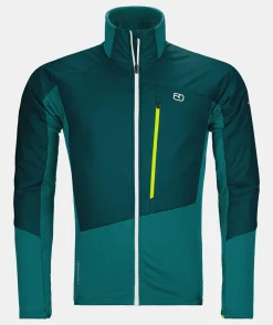 ORTOVOX Jacken & Westen^WESTALPEN SWISSWOOL HYBRID JACKET M darkpacific