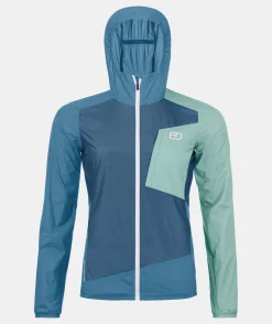 ORTOVOX Jacken & Westen^WINDBREAKER JACKET W petrolblue