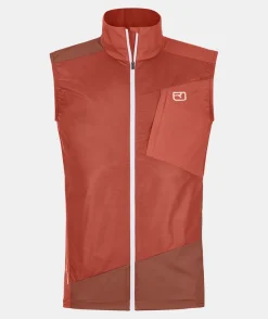 ORTOVOX Jacken & Westen^WINDBREAKER VEST M cengiarossa