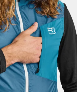 ORTOVOX Jacken & Westen^WINDBREAKER VEST M cengiarossa