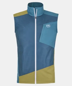 ORTOVOX Jacken & Westen^WINDBREAKER VEST M petrolblue